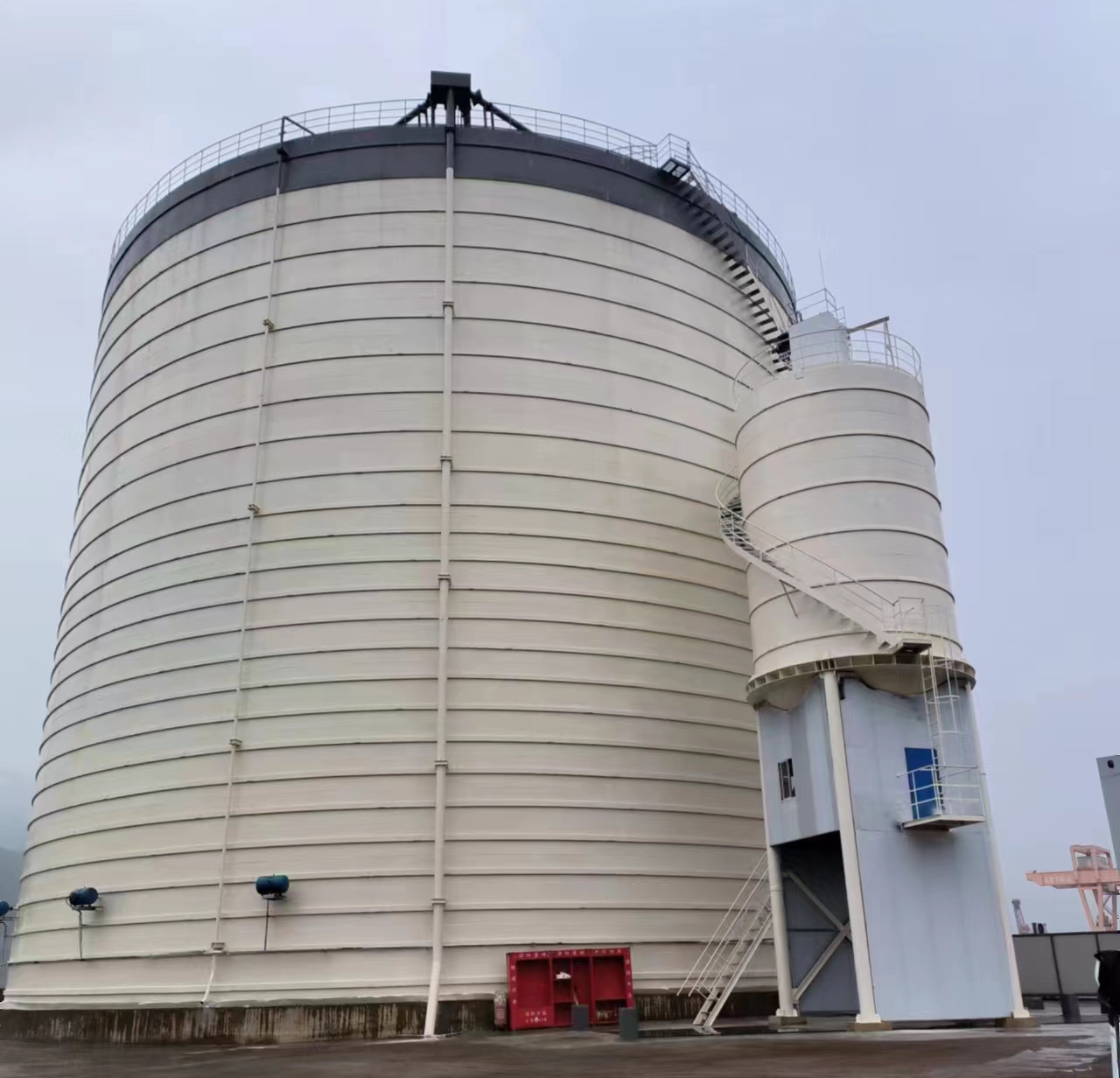 海安10万吨水泥钢板库